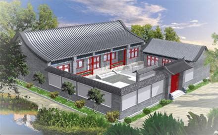 四合院意思|四合院（组合建筑形式）